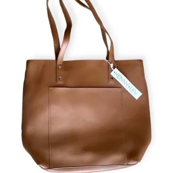 Henny & Lev Vegan Leather Everyday Tote - Picture 2 of 4